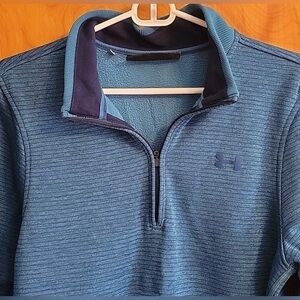 Under Armour Men's Navy Zip-Up Sweater